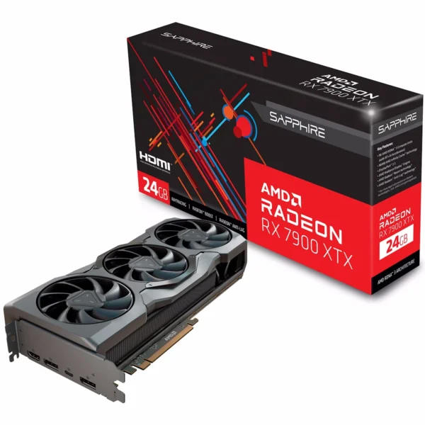 Sapphire Radeon RX 7900 XTX 24GB GDDR6X Graphics Card