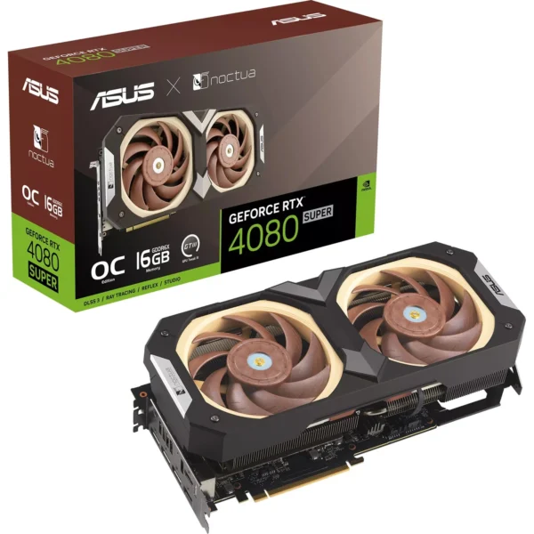 ASUS GeForce RTX 4080 SUPER Noctua OC 16GB GDDR6X Graphics Card